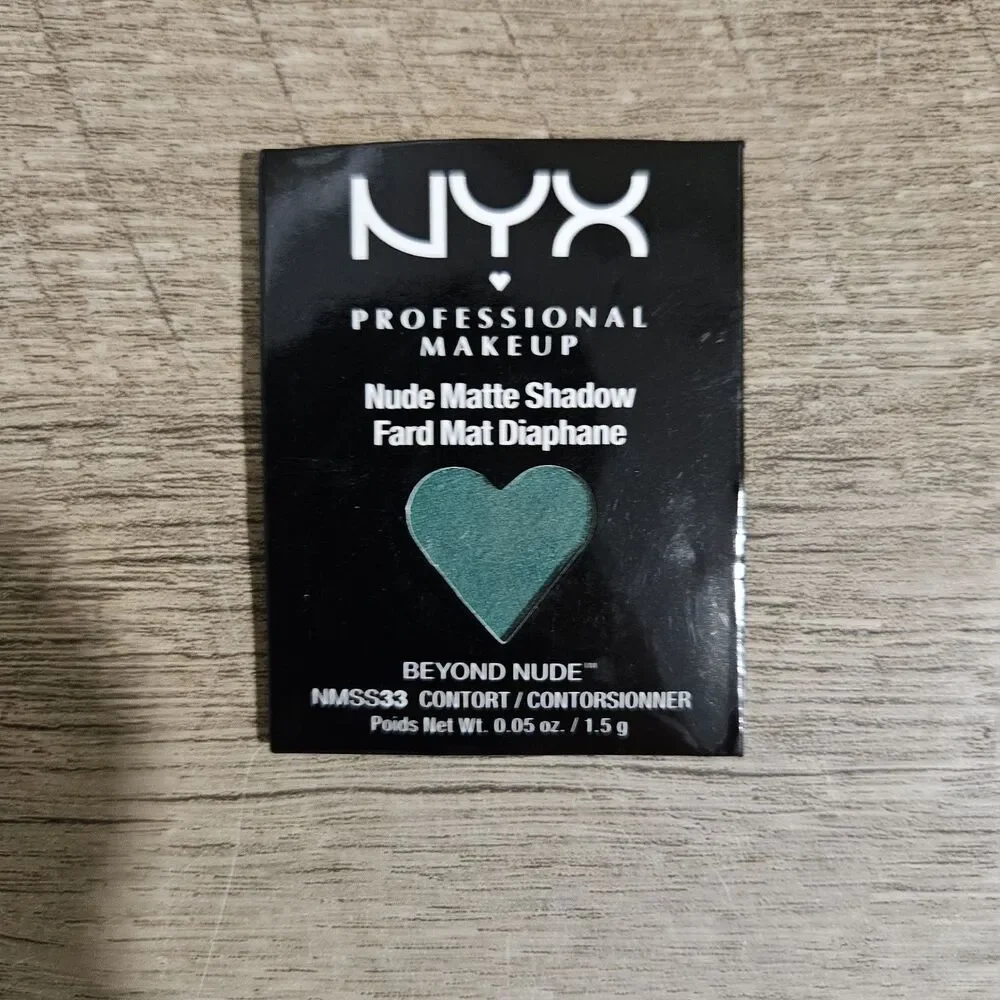 LOT OF 6 NYX Nude Matte Eye Shadow Refill - Sealed NMS33 Contort Green
